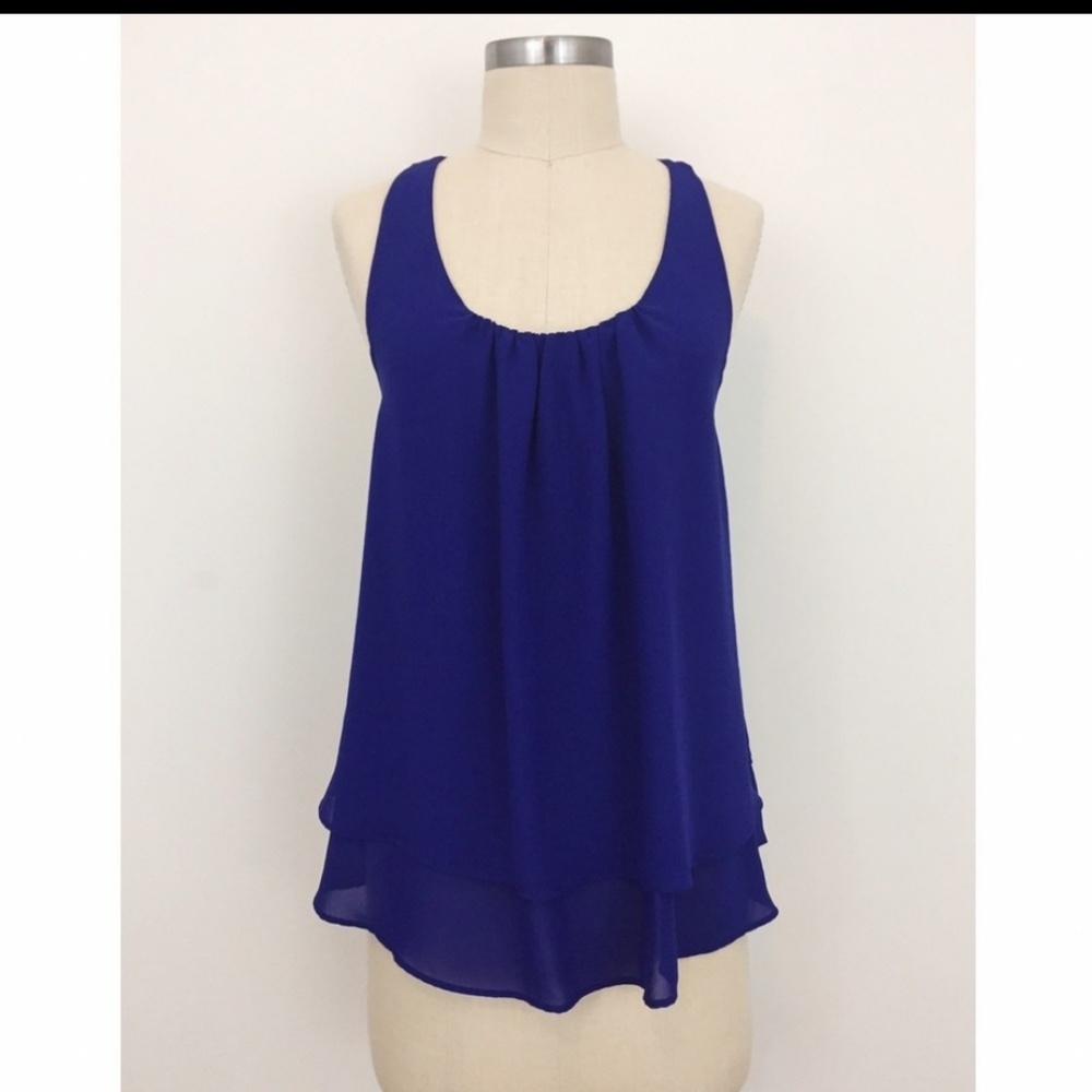 Fab'rik Ruffle Back Tank